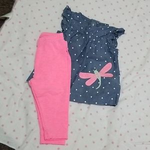 2pc baby girl outfit